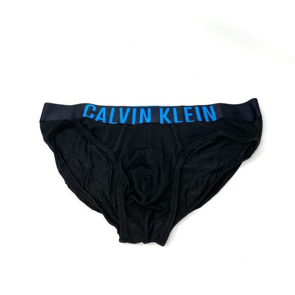 Calvin Klein 3 Hip Brief Microfiber Black Logo Men - Picture 7 of 8